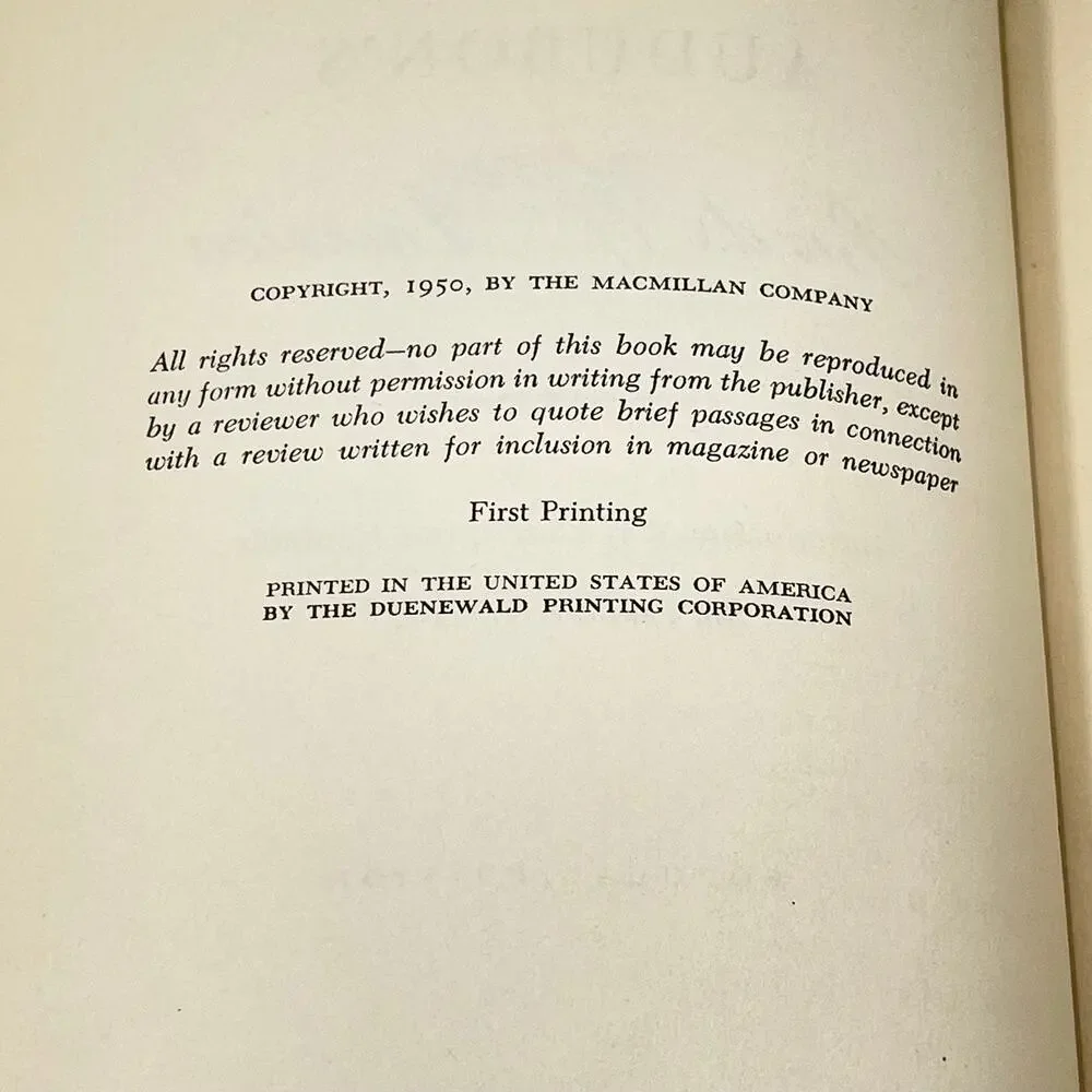 Audubons Birds Of America 1950 Book Stated First Printing Popular Edition HC DJ